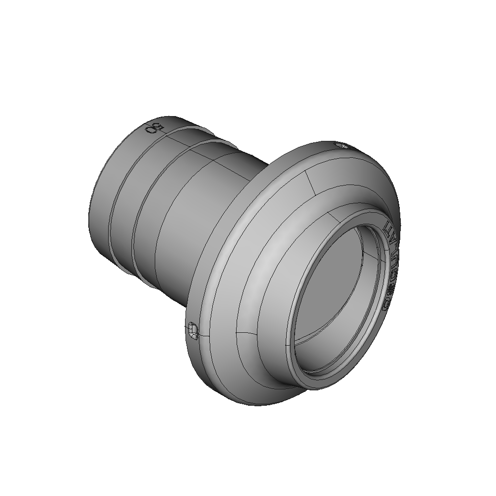 OSCULATI Sortie échappement inox à clapet