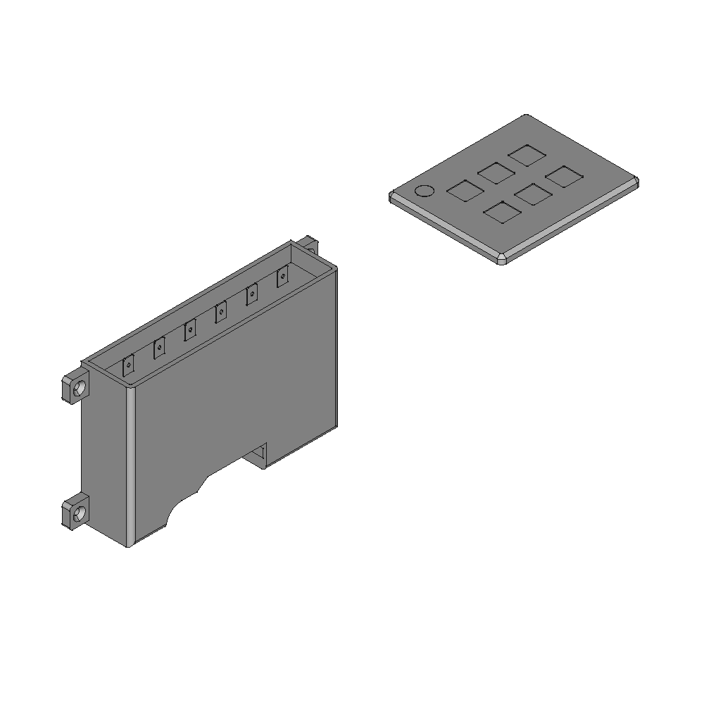 Voltmetro digitale 8/32 V da incasso Osculati 14.517.20 / 1451720   Equipaggiamento elettrico Spine, prese accendisigaro ed accessori Osculati