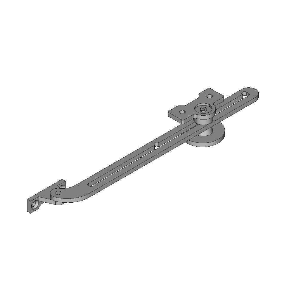 Telescopic hatch adjuster