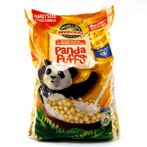 Panda Puffs Cereal - Peanut Butter - org.