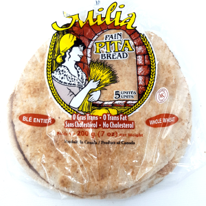 Whole Wheat Pita Bread 7 inches dia