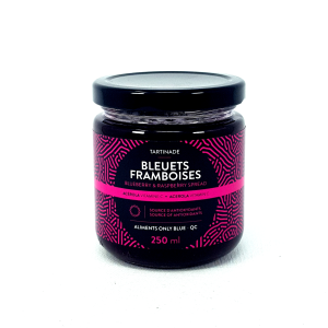 Tartinade de Bleuets & Framboises