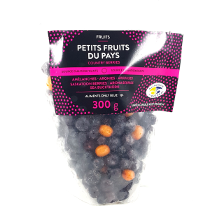 Mélange Petits Fruits du Pays - Amélanche, Argouse et Aronia congelés