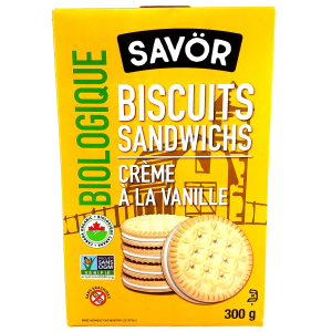 Biscuits à la Crème Vanille bio