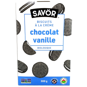 Biscuits au Chocolat & à la Crème Vanille bio