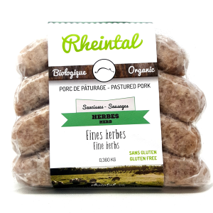 Saucisses Fines Herbes bio