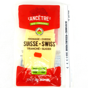 Sliced Swiss Cheese - org.