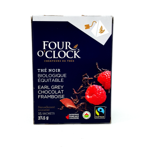 Thé Noir Earl Gray Chocolat & Framboise bio-équi