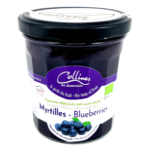 Compote de Myrtilles/Bleuets bio