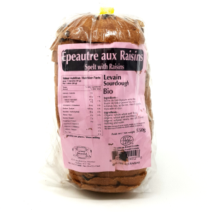 Pain aux Raisins Épeautre bio