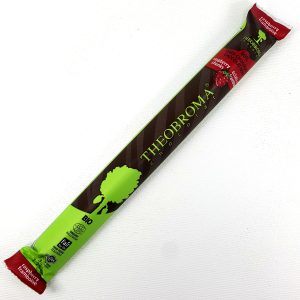 60% Dark Chocolate Bar- Rasberry Chunks - org.-fair