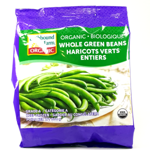 Haricot Vert entier bio Congelé