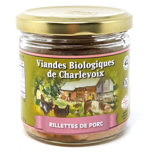 Rillette de Porc bio