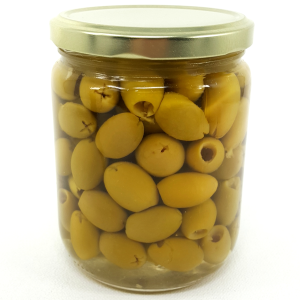 Whole Pitted Green Olives