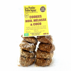 Nut, Molasses & Coconut Mini-Cookies - GLUTEN FREE