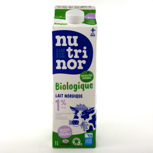 Lait bio 3.8% - Produits Laitiers Nutrinor