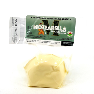 Mozarella of the Round Table - Pasteurized Cow Milk  - org.
