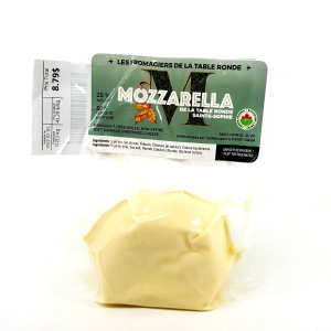 Mozzarella de la Table Ronde - lait past. bio de vache