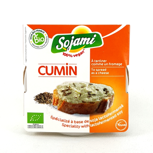 Fromage de Soya Végétalien à Tartiner aux Cumin bio