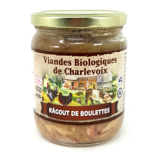 Ragoût de Boulettes bio