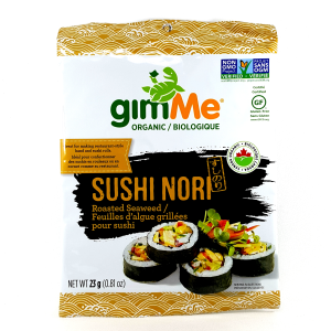 Nori - Feuilles d'Algues Grillées à Sushi bio