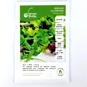 Portage Mesclun Seeds - org.