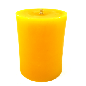 Pure Beeswax Candle Piliar 3inx4in