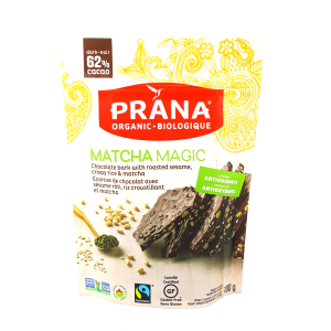 Écorces de Chocolat avec Sésame Riz et Matcha- Matcha Magic SANS GLUTEN bio