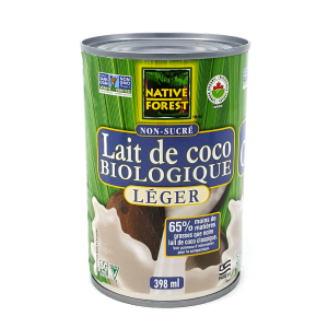 Lait de Noix de Coco Non-Sucré - Léger bio