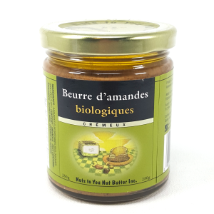 Beurre d'Amandes Crémeux bio