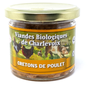 Cretons de Poulet bio