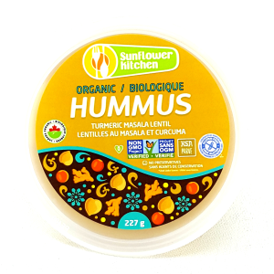 Hummus Lentilles au Masala & Curcuma bio