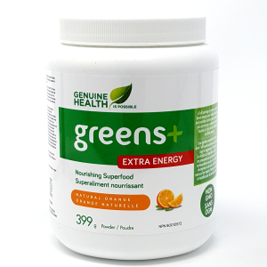 Greens + Extra Energy Natural Orrange