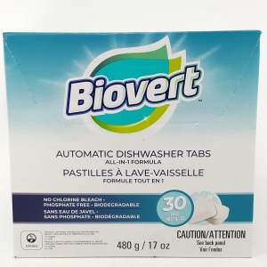 Pastilles Lave-Vaisselle Hydrosoluble (agent Rinçage)