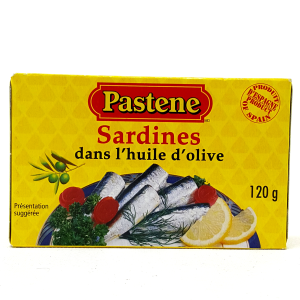 Sardines à l'huile d'olive