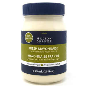 Fresh Mayonnaise Made with Extra Virgin Olive Oil