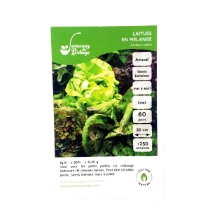 Mixed Lettuce Seeds - org.