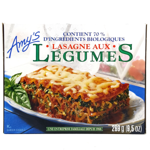 Lasagne aux légumes bio