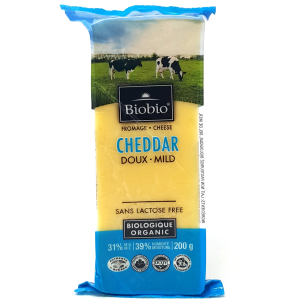 Cheddar Doux bio