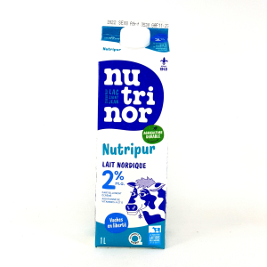 Lait NordiqueMC fermenté (Cailles) - Produits Laitiers Nutrinor