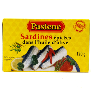 Spiced Sardines in Olive Oil