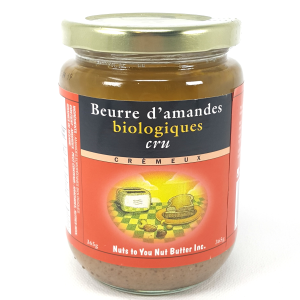 Beurre d'amandes Crues Crémeux bio