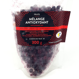 Mélange Antioxydant - Bleuets, Cassis, Argouse, Framboise / fraise congelés