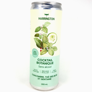 Cocktail Botanique Sans Alcool - Concombre, Thé des Bois & Gentiane