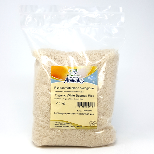 Riz basmati blanc biologique - La Milanaise