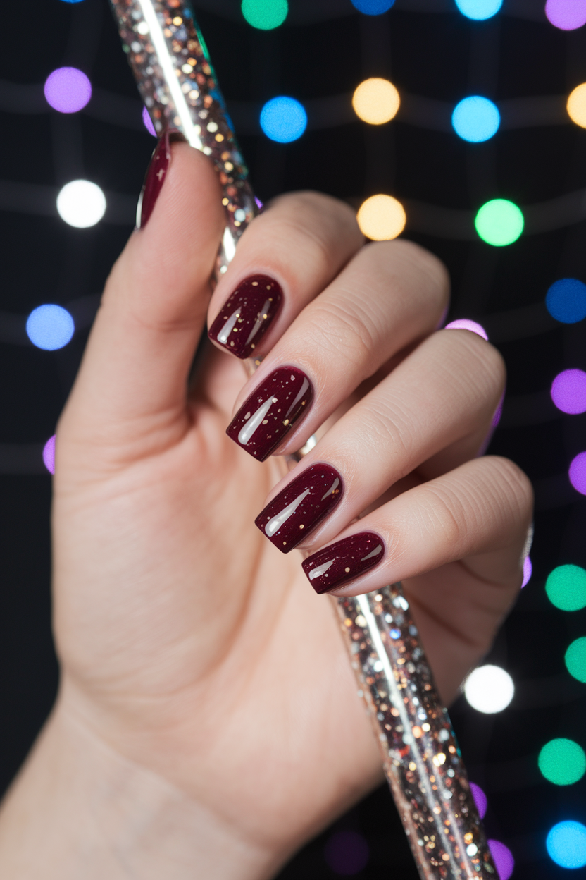 4. Elegant Party Nails