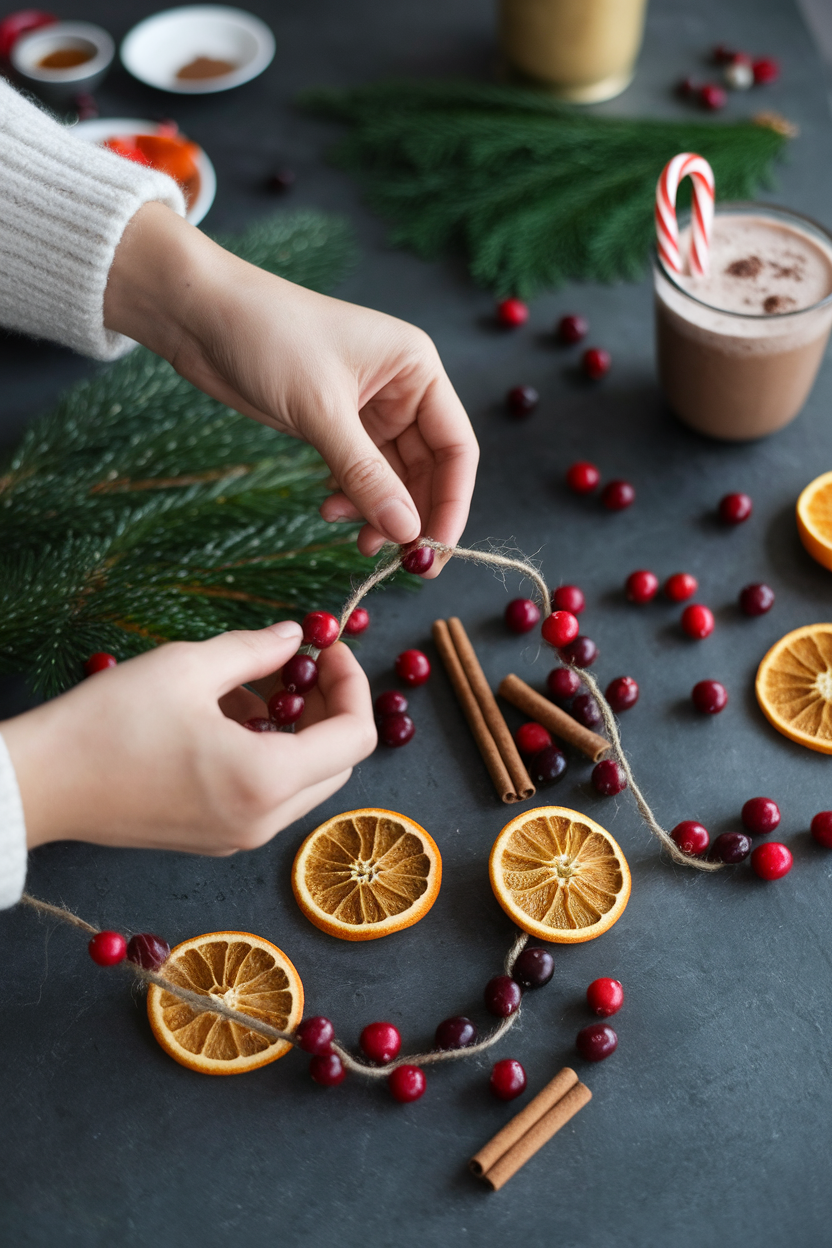 5. Elegant DIY Holiday Garlands