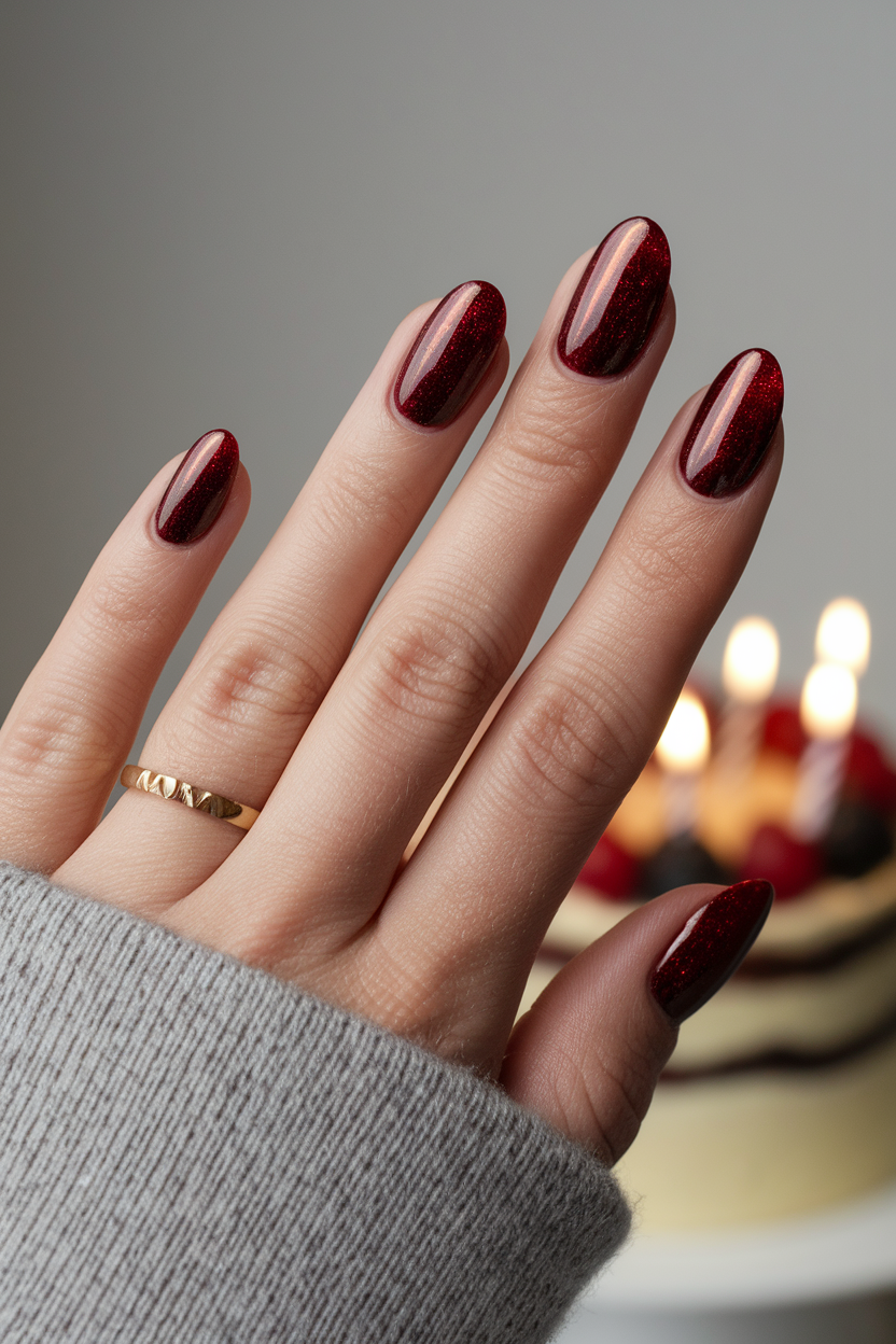 19. Meaningful Birthstone Nails