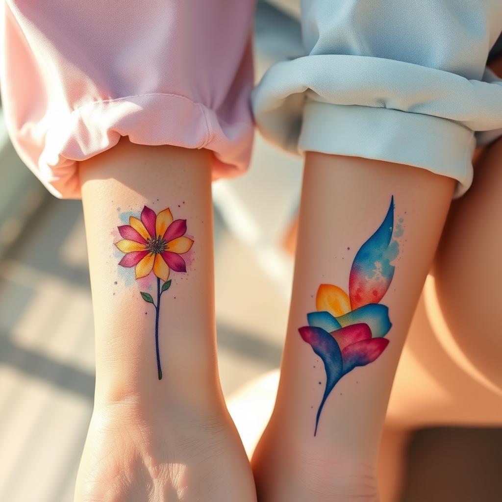 Watercolor Elements tattoo