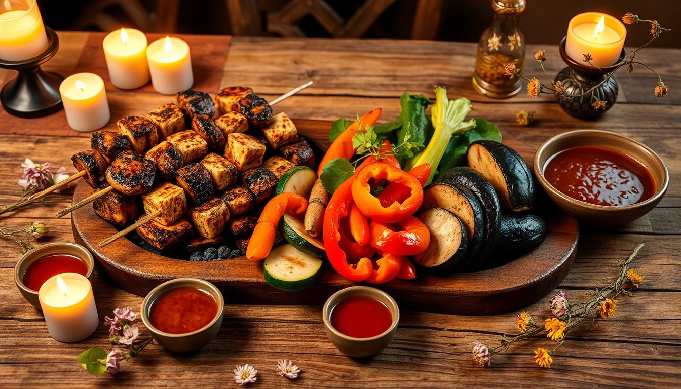 中秋素食烤肉